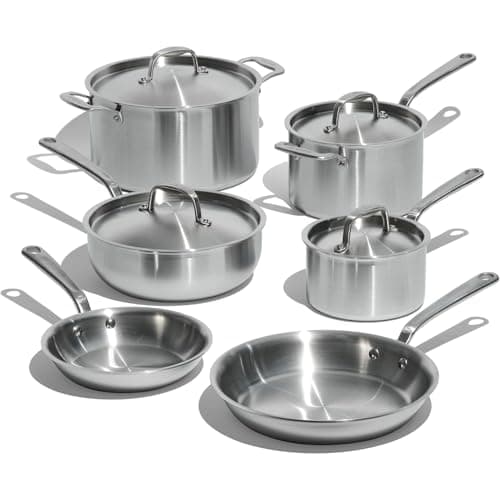 Made In 10-Piece Stainless Clad Cookware Set