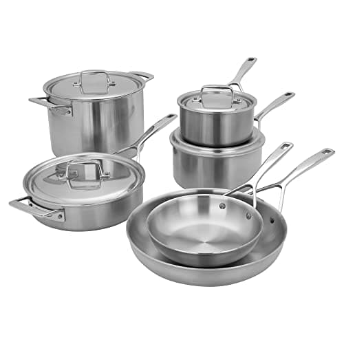 Demeyere Essential 5 10-Piece Cookware Set