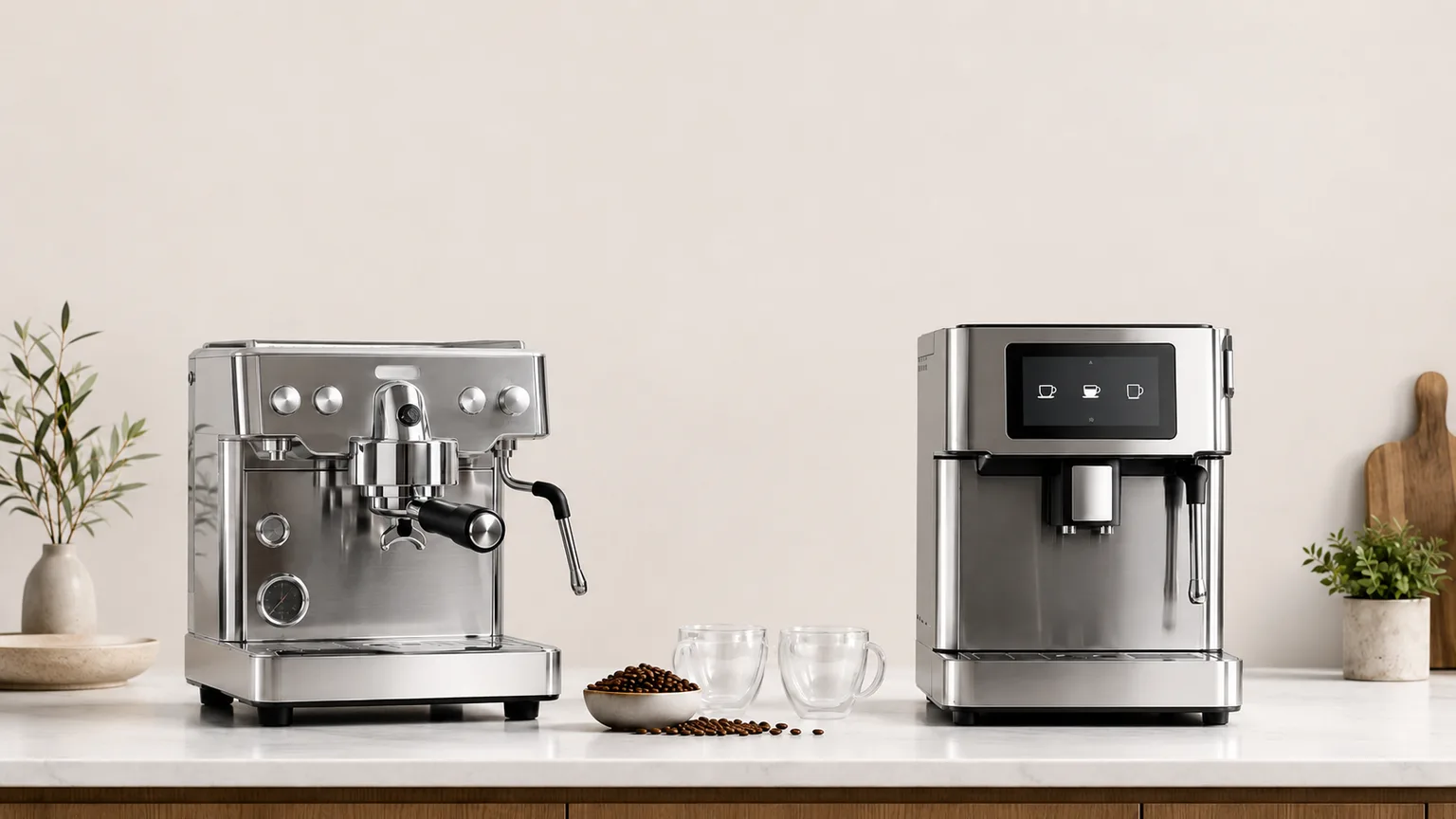 Breville Barista Express vs Barista Touch (2026)