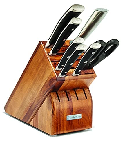 Wüsthof Classic IKON 8-Piece Knife Block Set